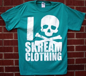 Image of "I Skull Skream Clothing" T-Shirt (Jade)