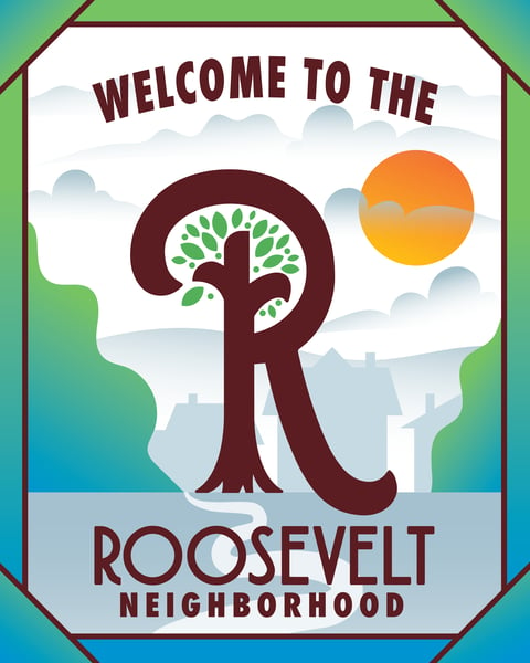 Image of Welcome To Roosevelt Print
