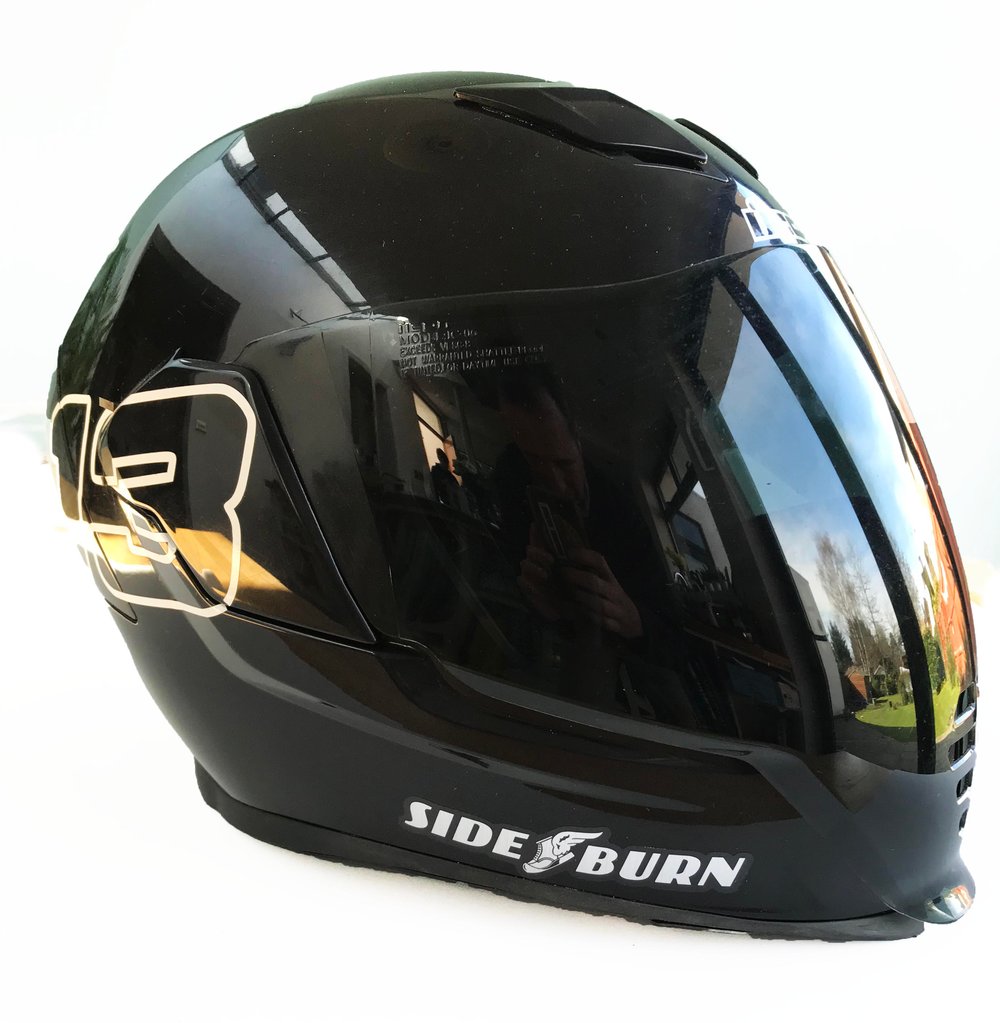 Image of Sideburn Metallic sticker pack