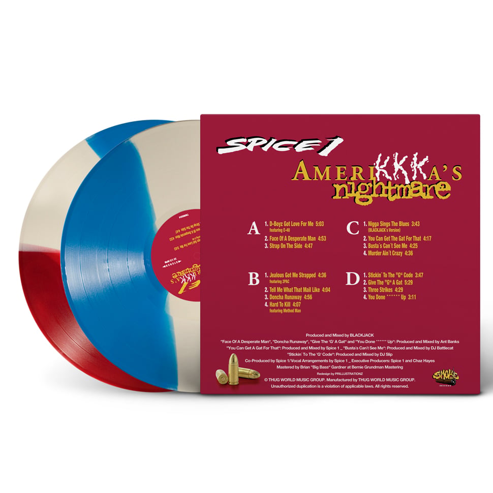 Spice 1 - AmeriKKKa's Nightmare LP | Smoke On Records