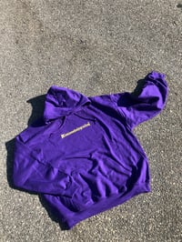Image 5 of [ STAPLE LOGO HOODIE PURP/YELL]