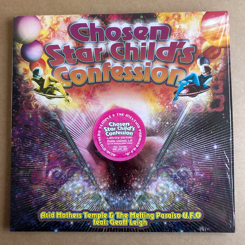 ACID MOTHERS TEMPLE 'Chosen Star Child's Confession' Pink Vinyl LP