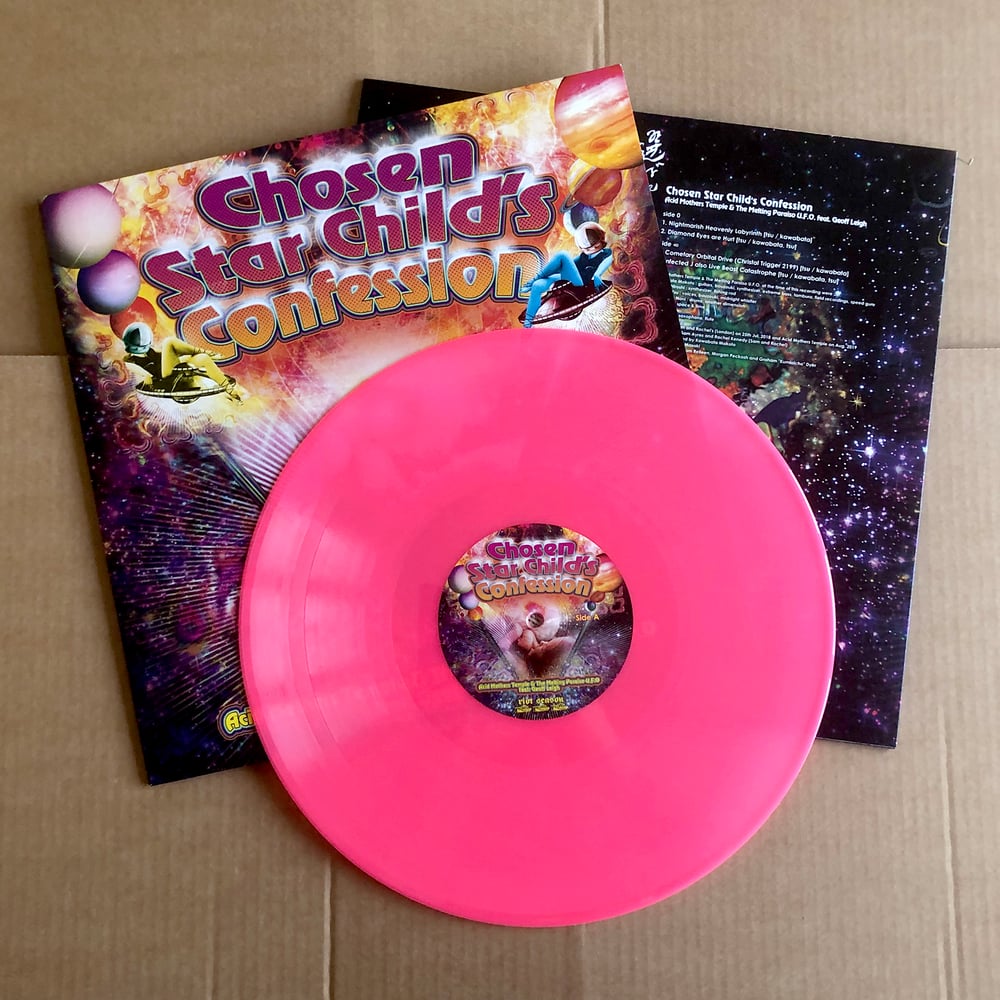 ACID MOTHERS TEMPLE 'Chosen Star Child's Confession' Pink Vinyl LP