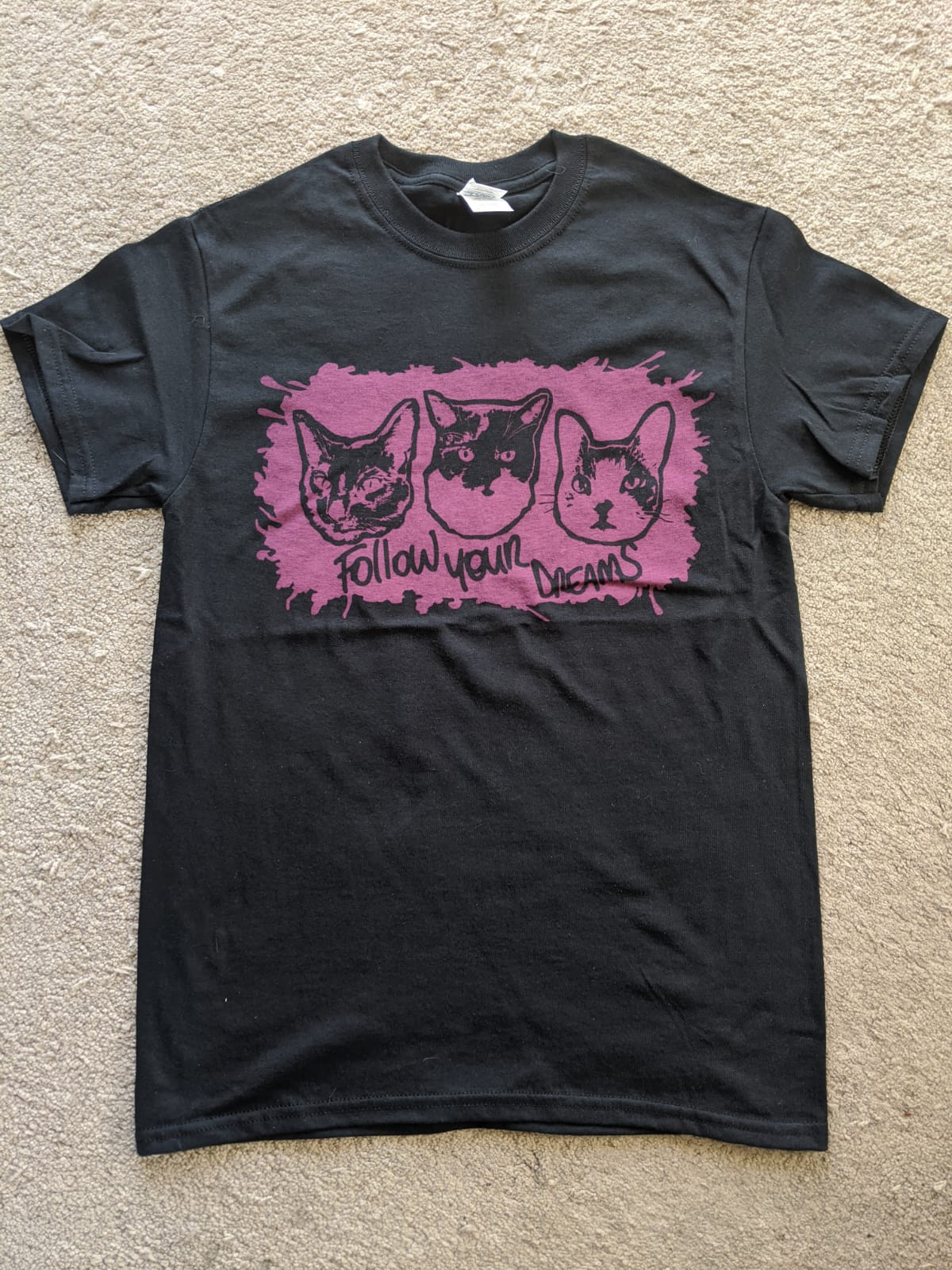 Follow Your Dreams - Cat Tshirt 2