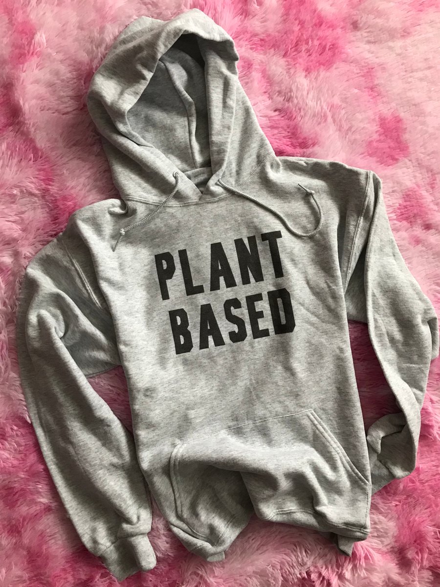 Plant based hoodie sales