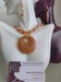 Image of ORANGE AVENTURINE PENDANT NECKLACE SET