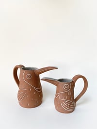 Image 3 of Large Family Size Red Toucan Pitcher