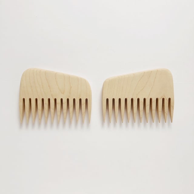 Smile and Wave — Maple Weaving Comb