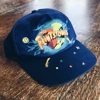 Image 1 of Original 1993 The Flintstones Snapback Hat.