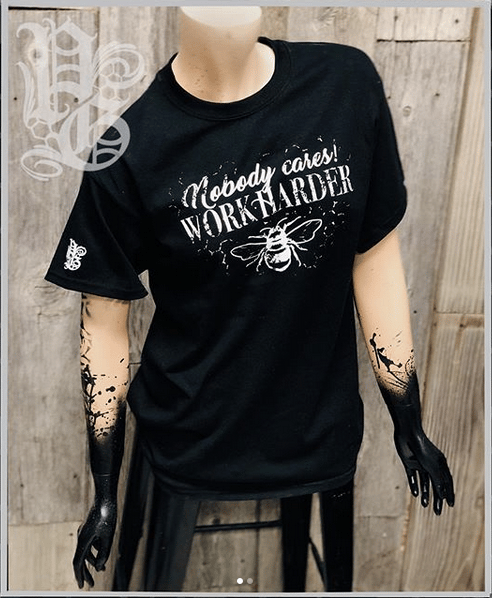 Image of Work Harder Bee Tee