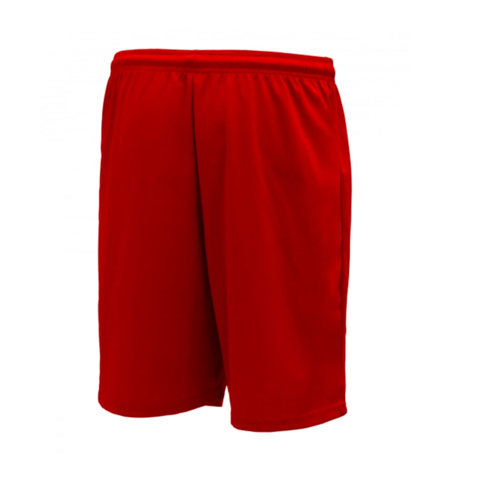 Wasteland Warriorz Baseketball Shorts With Pockets Hatchet Red