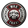 WAX TRAX! EMBROIDERED PATCH/ Moon Logo
