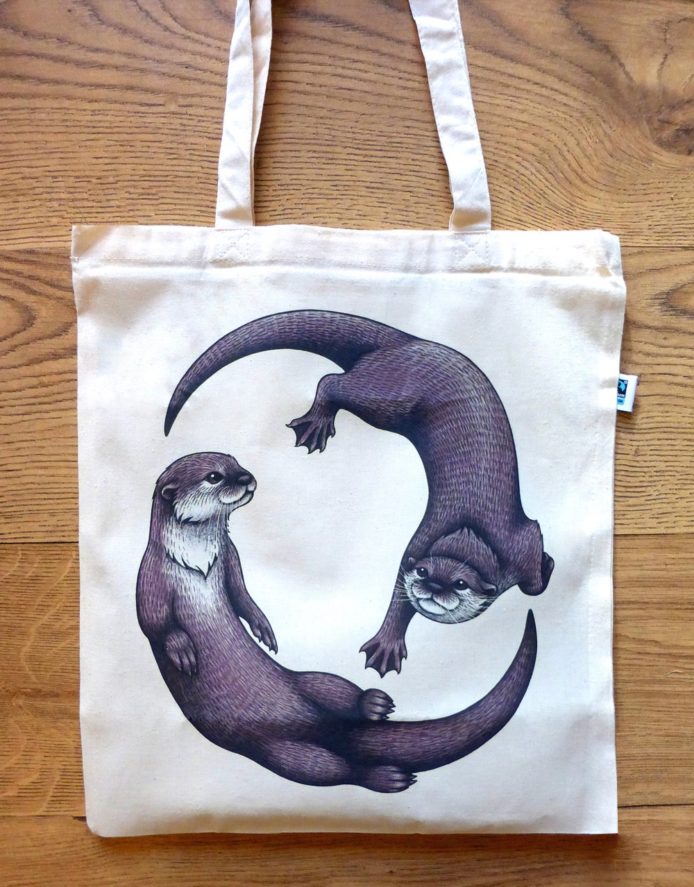 Image of Otters Tote Bag