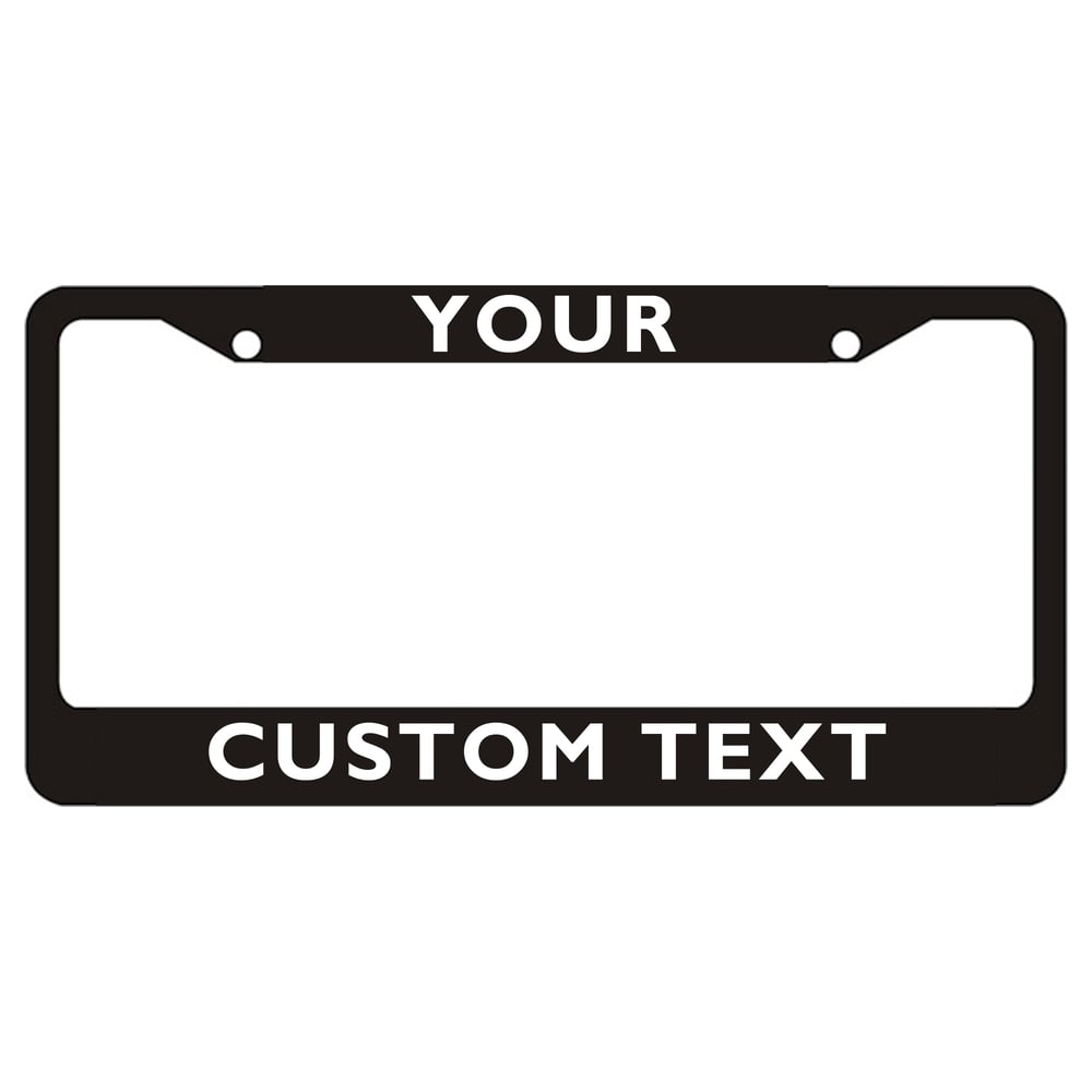 BRAZZERS License Plate Frame | goodlife customs