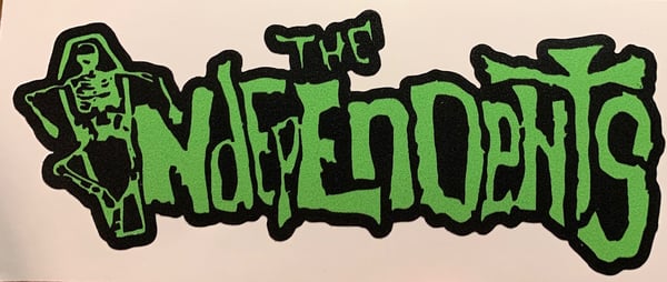 Image of The Independents Green Logo sticker