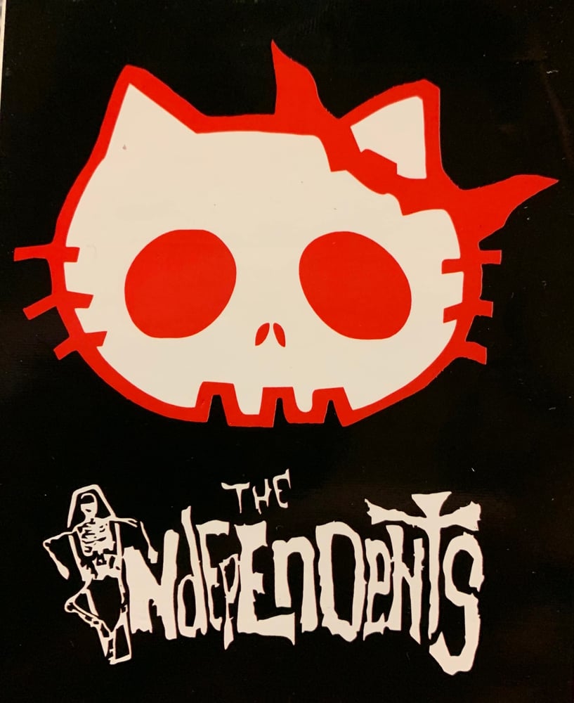 Image of The Independents Kitty sticker
