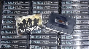 Image of DJ SEGA 'Live from West Philly 5.01.2010' Cassette Tape
