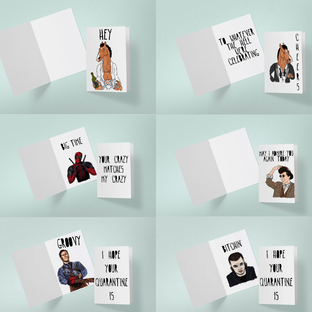 Greeting Cards for Creeps