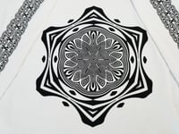 Image 2 of Sacred Being Long Sleeve Black on White