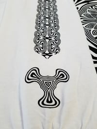 Image 4 of Sacred Being Long Sleeve Black on White