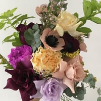 Image 1 of Late Summer Bouquet - Anemones, Roses & Peonies