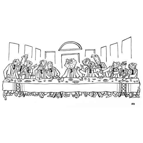 Image of The Last Lizard Government Supper