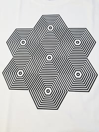 Image 2 of Hex Hive White Tee 