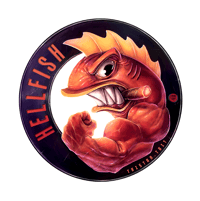 Hellfish - Sticker
