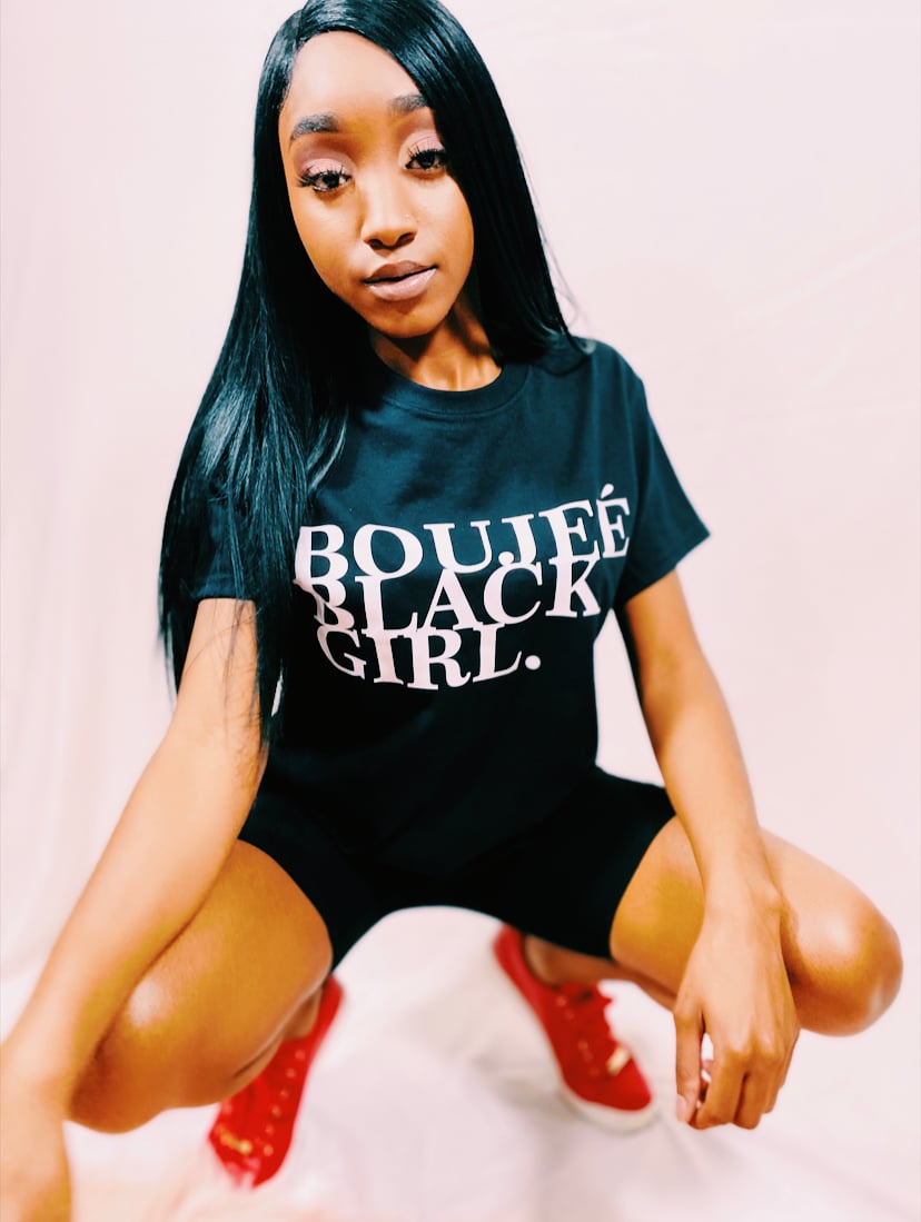 BLACK BBG. TEE-SHORT SLEEVE