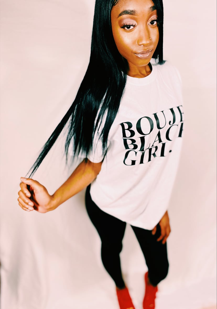 WHITE BBG. TEE-SHORT SLEEVE