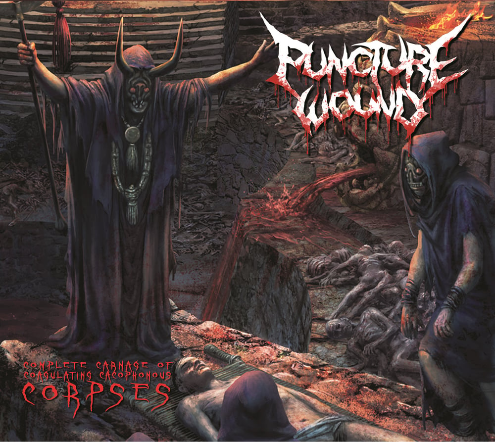 Image of Puncture Wound - Complete Carnage Of Coagulating Cacophonous Corpses CD Digipack