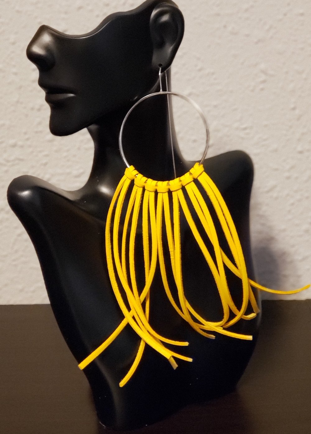 Lela Fringe Earrings-Yellow Gold