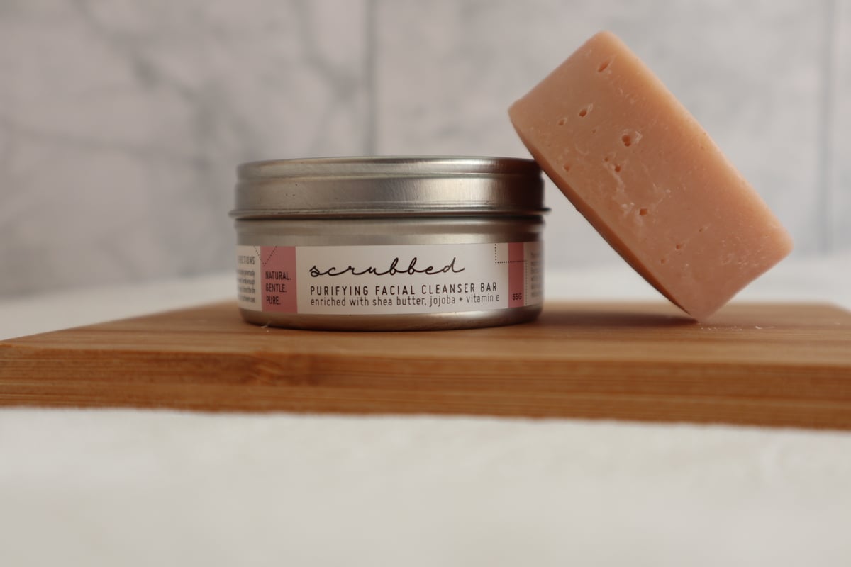 Purifying Facial Cleanser Bar Go Get Scrubbed