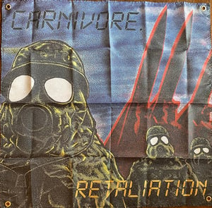 Image of Carnivore " Retaliation " Flag / Banner / Tapestry 