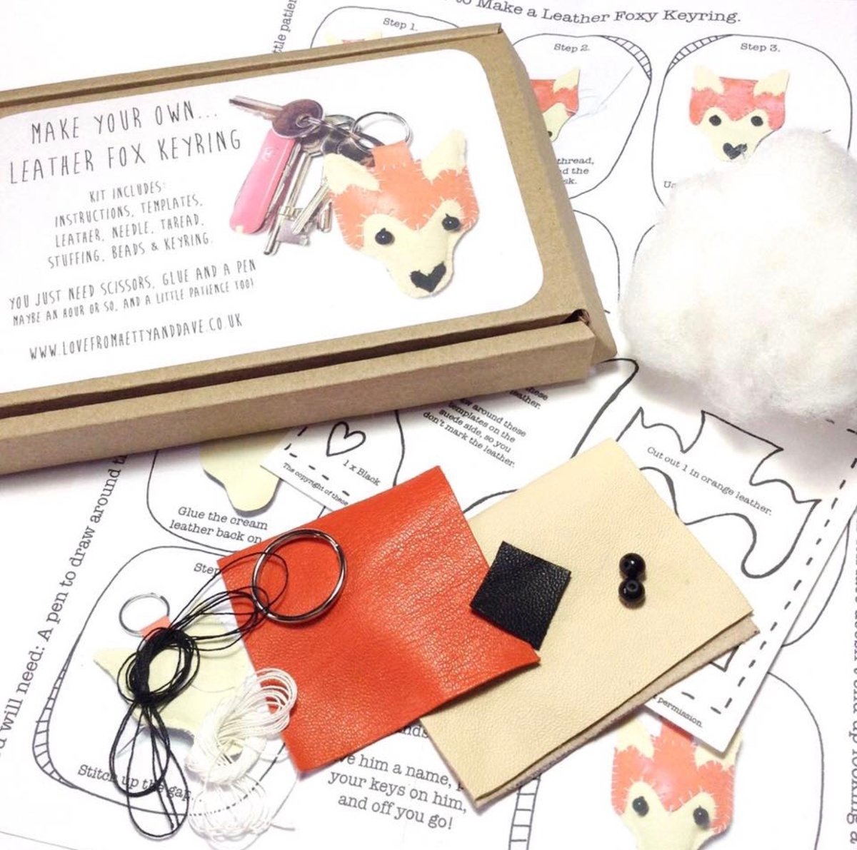 ☆送料無料☆DRESSED FOX KEYRING KU06900 AM1005 P480 (MAISON