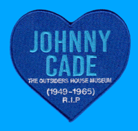 Image 2 of The Outsiders House Museum "Johnny Cade" Heart Patch. 