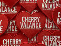 Image 1 of The Outsiders House Museum "Cherry Valance" Heart Patch. 