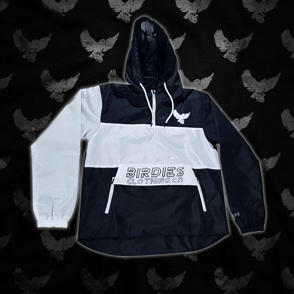 Image of Black/White Windbreaker