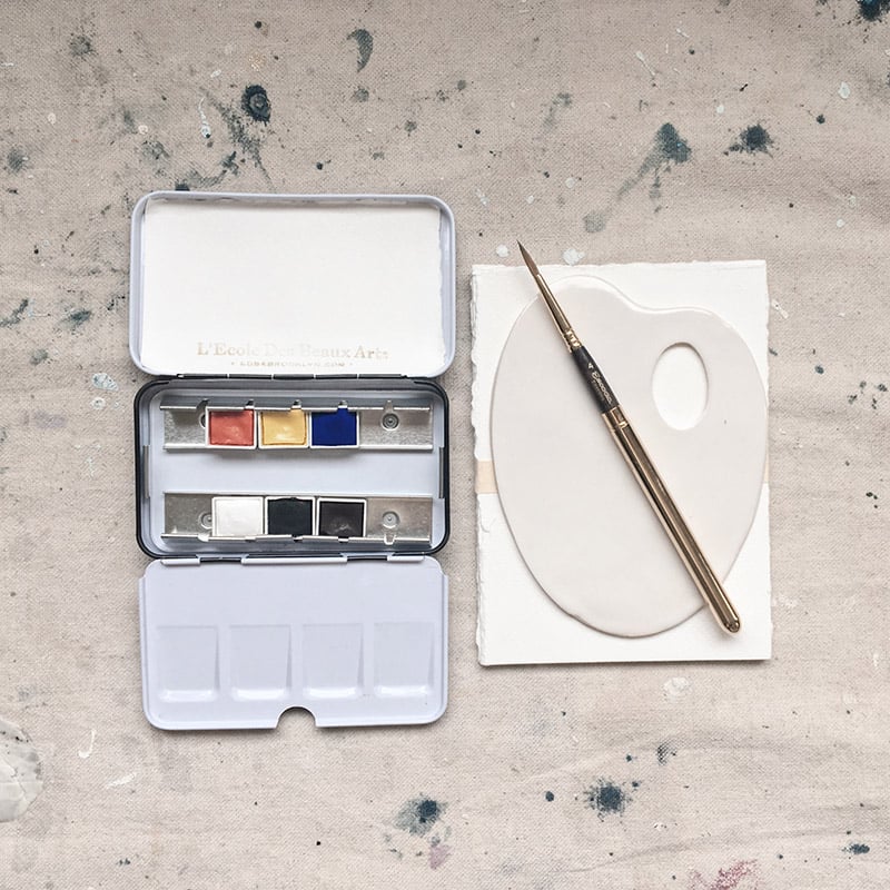 Image of LDBA Watercolor Travel Kit