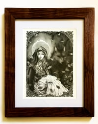 Image 1 of The Witch and the Wolf in a Ravenwood Frame