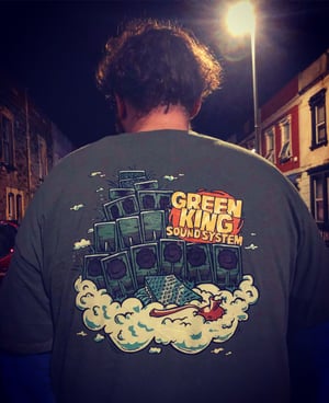Green King Sound System Official Chalice Clouds T-Shirt
