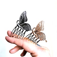 Image 2 of Butterfly Hair Comb