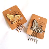 Image 3 of Butterfly Hair Comb