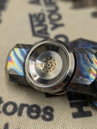 Image 12 of Pre-order Custom Tungsten Button 3SD w/ Mosaic Pin Inlaid