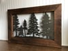 Pine Tree - Barnwood Frame