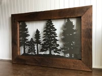 Image 2 of Pine Tree - Barnwood Frame