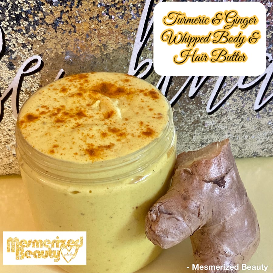 Image of Turmeric & Ginger Whipped Body & Hair Butter 