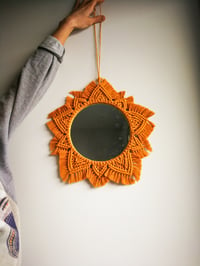 Mandala miroir "Malaga"