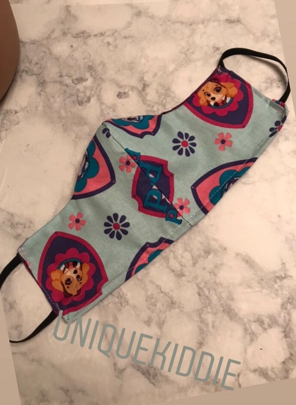 Image of Kids face mask (enter your print/color in the note box before checking out)