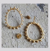 Boucle d'oreille : Rosée perlée